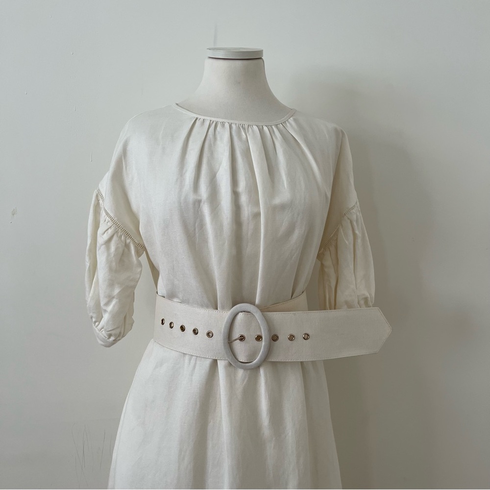 NWT Cult Gaia Aiko Dress Off-White M - Picture 4 of 11